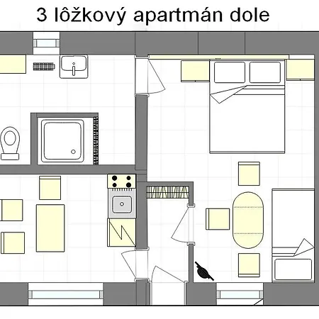 شقة Pri Studnicke Oravsky Biely Potok
